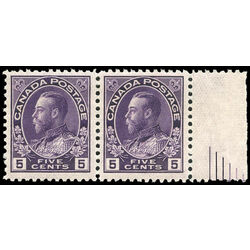 canada stamp 112a king george v 5 1924 m f vf 004