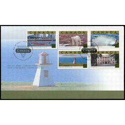 canada stamp 1990 tourist attractions 2003 FDC
