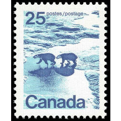 canada stamp 597v polar bears 25 1974