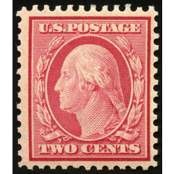 us stamp postage issues 519 washington double line watermark perf 11 2 1917 M NH 002