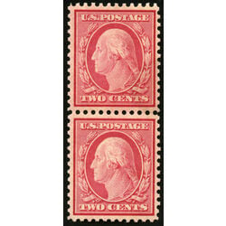 us stamp postage issues 519 washington double line watermark perf 11 2 1917 M NH PA 003