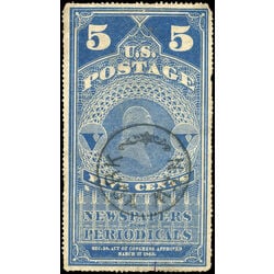 us stamp postage issues pr4 newspaper and periodical stamp washington 5 1865 U 001