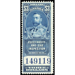 canada revenue stamp feg10 king george v 3 1930