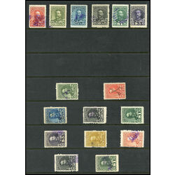 newfoundland revenue collection 16 stamps