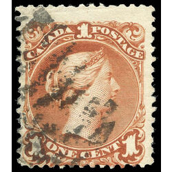 canada stamp 22i queen victoria 1 1868 U VG 002
