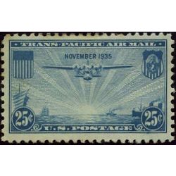 us stamp c air mail c20 china clipper over pacific 25 1935