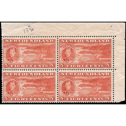 newfoundland stamp 236d corner brook paper mill 8 1937 PB BLANK 001