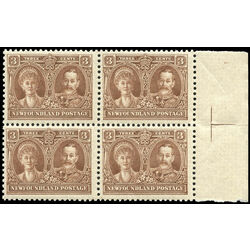 newfoundland stamp 147 king george v queen mary 3 1928 M F VFNH 002
