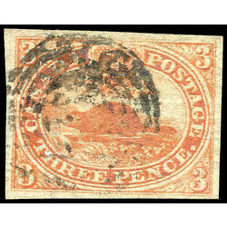 canada stamp 1 beaver 3d 1851 U VF 027