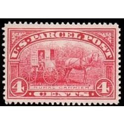 us stamp q parcel post q4 rural carrier parcel post 4 1912