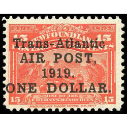newfoundland stamp c2 seals 1919 M F VF 007