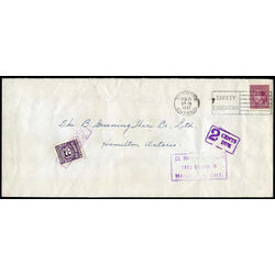 canada stamp j postage due j16 fourth postage due issue 2 1935 U COVER 003