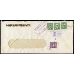 canada stamp j postage due j16 fourth postage due issue 2 1935 U COVER 006