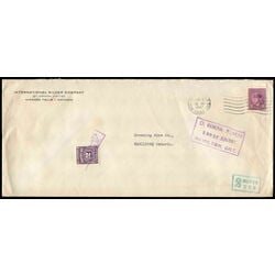 canada stamp j postage due j16 fourth postage due issue 2 1935 U COVER 007