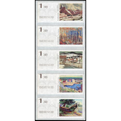 canada stamp cp computer vended postage kiosk cp54 58 strip landscapes by canadian painters 6 50 2020