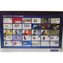 collection of the official first day covers issued by canada post in 2016