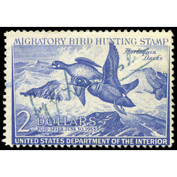 us stamp rw hunting permit rw19 harlequin ducks 2 1952