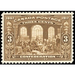 canada stamp 135 fathers of confederation 3 1917