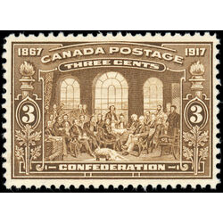 canada stamp 135 fathers of confederation 3 1917 M VF XFNH 009