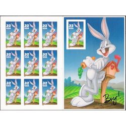 us stamp postage issues 3137 bugs bunny 1997