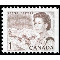 canada stamp 454evii queen elizabeth ii northern lights 1 1971
