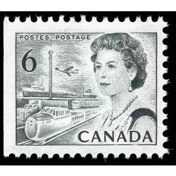 canada stamp 460cxv queen elizabeth ii transportation 6 1971