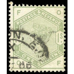 great britain stamp 107 queen victoria 1sh 1884