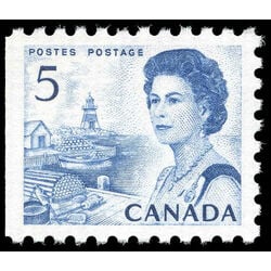 canada stamp 458d queen elizabeth ii fishing village 5 1968