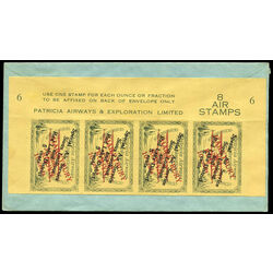 strip of four cl27 patricia airways and exploration limited on cover