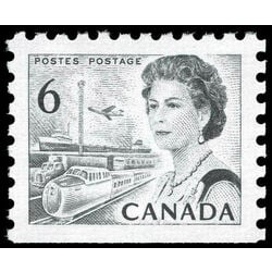 canada stamp 460h queen elizabeth ii transportation 6 1970