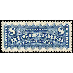 canada stamp f registration f3 registered stamp 8 1876 M XF 024
