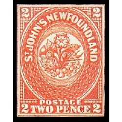 newfoundland stamp 2 1857 first pence issue 2d 1857