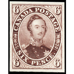 canada stamp 2tc hrh prince albert 6d 1857 M XF 003