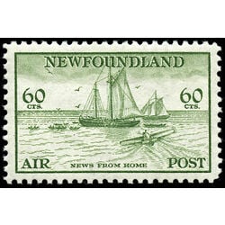 newfoundland stamp c16 news from home 60 1933