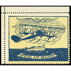 canada stamp cl air mail semi official cl9c elliot fairchild air service 25 1926 M NH 001