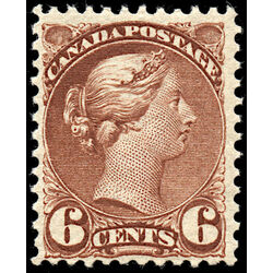 canada stamp 43 queen victoria 6 1888 M FNH 029