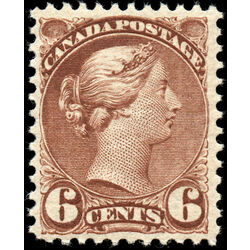 canada stamp 43 queen victoria 6 1888 M VF 031