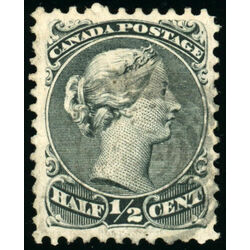 canada stamp 21a queen victoria 1873 U VF 014