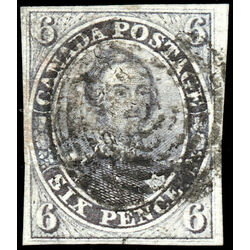canada stamp 2 hrh prince albert 6d 1851 U VF 017