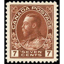 canada stamp 114 king george v 7 1924