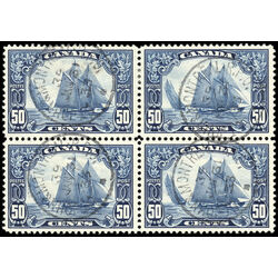 canada stamp 158 bluenose 50 1929 U XF BLOCK 056
