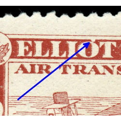 canada stamp cl air mail semi official cl10b elliot fairchild air transport ltd 25 1926