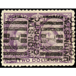 canada stamp 62 queen victoria diamond jubilee 2 1897 U VF 040