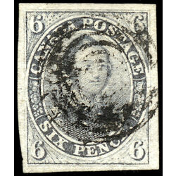 canada stamp 2 hrh prince albert 6d 1851 U VF 018