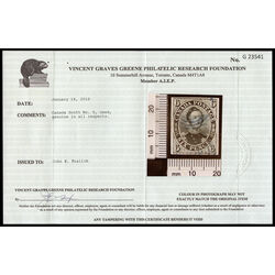 canada stamp 5 hrh prince albert 6d 1855 U XF 026
