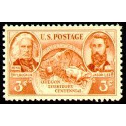 us stamp postage issues 964 oregon territory 3 1948