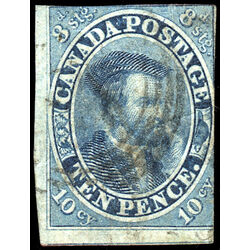 canada stamp 7 jacques cartier 10d 1855 U VG F 030