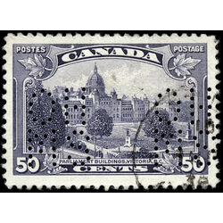 canada stamp o official o8 226 king george v 50 1935