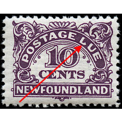 newfoundland stamp j7i postage due stamps 10 1949