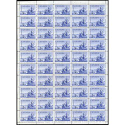 canada stamp 378 la verendrye statue 5 1958 M PANE BL